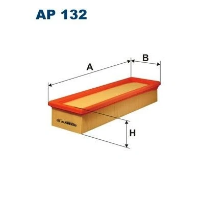 Billede af FILTRON AP 132 Luftfilter 57 100 326 Filterindsats