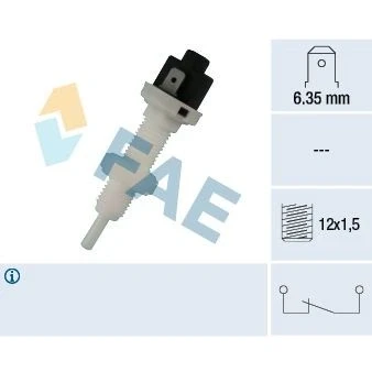 Billede af EPS 1.810.000 Bremselyskontakt mekanisk M12x1,5 Made in Italy OE Equivalent FIAT: 128 Familiare