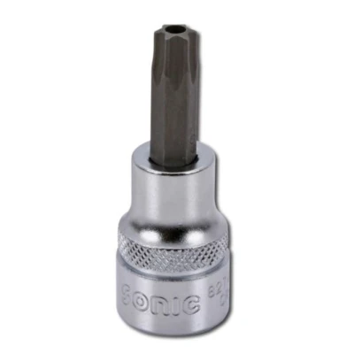 Billede af SONIC 8274840 Skraldenøgleindsats (Hexagon) 3/8 Torx TR DIN 3120 T40H Krom vanadium stål
