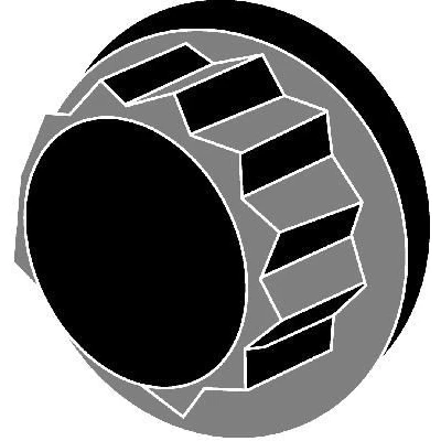 Billede af CORTECO 49136814 Strækbolte ydre polygonhoved SUZUKI: SWIFT 3