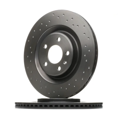 Billede af BREMBO 09.B969.1X Bremseskiver 330 22 5 perforeret/indv. ventileret coatet højkarboniseret med skruer AUDI: A6 C7 Avant, Q7, A4 B8 Avant