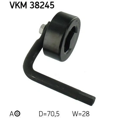 Billede af SKF VKM 38245 Strammehjul BMW: 3 Sedan, 5 Touring, Sedan