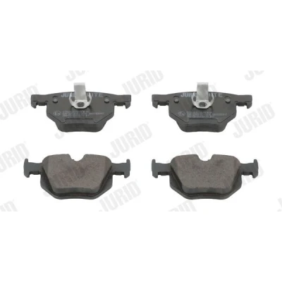 Billede af Jurid 573224JC Bremseklodser White Low Dust Keramik Forberedt til slidindikator BMW: 5 Touring, Sedan
