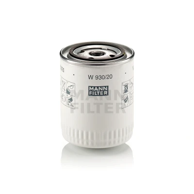 Billede af MANN filter W 930/20 Oliefilter 3/4 16 UNF med en returløbs stop ventil Påskruet LAND ROVER: 110/127, Defender SUV Cabriolet, Discovery 1