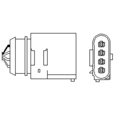 Billede af MAGNETI MARELLI 466016355059 Lambdasonde opvarmet 4 AUDI: A4 B6 Sedan, B7 Avant, VOLKSWAGEN: Passat B5 GP Sedan