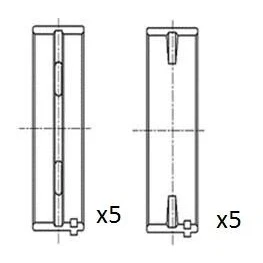 Billede af FAI AutoParts BM1026 STD Krumtapakselleje