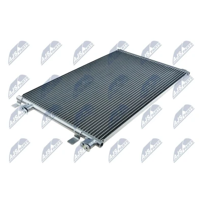 Billede af NTY CCS RE 010 Kondensator uden tørrer Aluminium 642 R 134a RENAULT: GRAND SCENIC 2, MEGANE 2 Coupe Cabriolet, Stufenheck