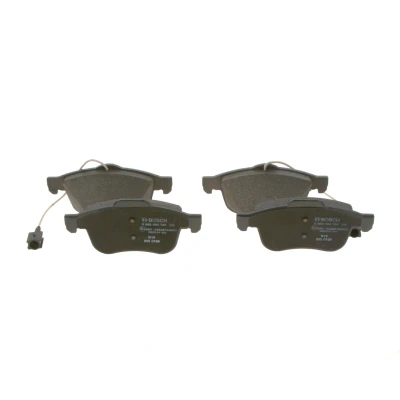 Billede af BOSCH 0 986 494 795 Bremseklodser Low Metallic med indbygget slidsensor stempelklips, anti knirke plade FIAT: Doblo II Van / Stationcar