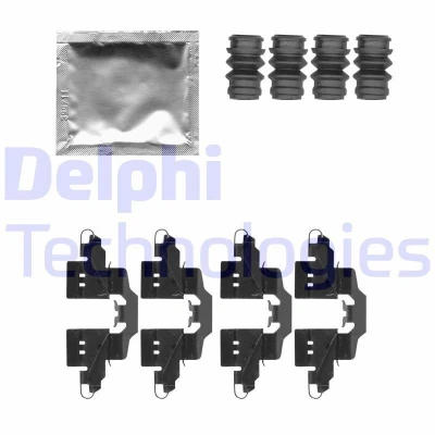 Billede af DELPHI LX0550 Tilbehørssæt, skivebremsebelægning SUZUKI: SX4 II S Cross, Vitara IV SUV, SWIFT 4, TOYOTA: Yaris Hatchback, Urban Cruiser