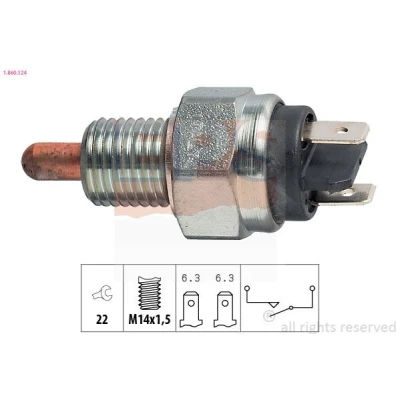 Billede af EPS 1.860.124 Kontakt, baklygte Made in Italy OE Equivalent