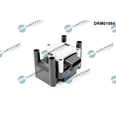 Billede af DR.MOTOR AUTOMOTIVE DRM01064 Tændspole 4 VOLKSWAGEN: GOLF 4, Polo IV Hatchback, 6, SKODA: Octavia 2 Combi, Fabia 1