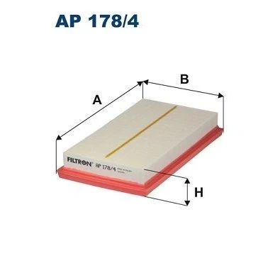 Billede af FILTRON AP 178/4 Luftfilter 39,5 151 269 Filterindsats TOYOTA: Corolla XII Stationcar, C HR, Sedan
