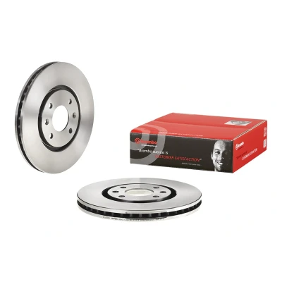 Billede af BREMBO 09.6925.14 Bremseskiver 283 26 4 indvendigt ventileret med skruer CITROËN: Xantia Hatchback, Stationcar