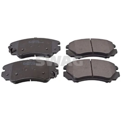 Billede af SWAG 90 91 6489 Bremseklodser foraksel med akustisk advarsel for slid HYUNDAI: i30 I Hatchback, Sonata V, Tucson, KIA: Magentis II, Sportage II