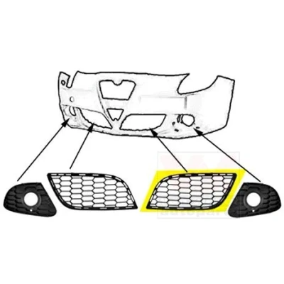 Billede af VAN WEZEL 0113595 Kofangergitter foran til venstre ALFA ROMEO: Giulietta Hatchback