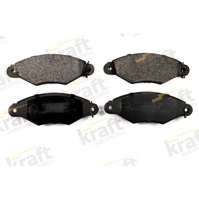 Billede af KRAFT 6005250 Bremseklodser foraksel Inkl. slidadvarselskontakt RENAULT: Kangoo II Express, / Grand Kangoo, I