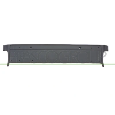 Billede af PRASCO BM0441549 Nummerpladeramme foran sort rammeløs