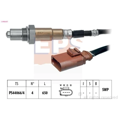 Billede af FACET 10.8057 Lambdasonde Made in Italy OE Equivalent opvarmet, pladesonde, Gevind, forsmurt AUDI: A6 C6 Avant, A4 B7 A3 Sedan