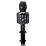 Billede af Bluetooth® karaokemikrofon med højttaler og belysning Sort