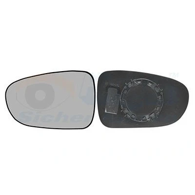 Billede af VAN WEZEL 1867831 Spejlglas venstre SEAT: Alhambra I, FORD: Galaxy Mk1 MPV
