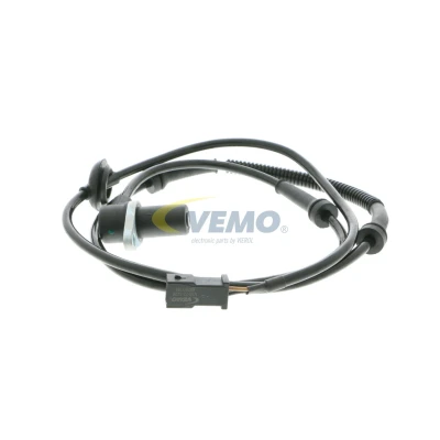 Billede af VEMO V10 72 1239 ABS sensor bagaksel, Bagaksel højre med kabel Original Quality til køretøjer Induktiv, passiv 2 1750 1360 1390 12