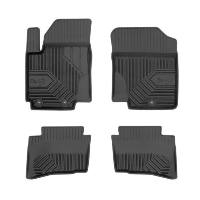 Billede af FROGUM No. 77 77408777 Gulvmåttesæt TPE (termoplastisk elastomer) foran og bagved 4 sort Skrædderlavet HYUNDAI: i20 I Hatchback