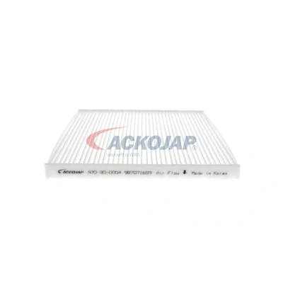 Billede af ACKOJA A70 30 0004 Kabinefilter Partikelfilter 215 150 27 Papir TOYOTA: Corolla IX Hatchback, Station Wagon, Sedan