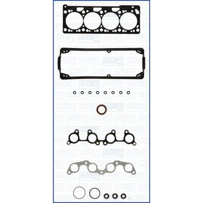 Billede af AJUSA 52139000 Pakningssæt, topstykke med cylinderhovedpakning, ventilarmstætning MULTILAYER STEEL VOLKSWAGEN: GOLF 3, Polo III Hatchback