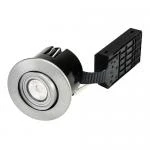 Billede af QUICK INST GU10 stål RUND + DIOLUX R4d 2700K 207Lm