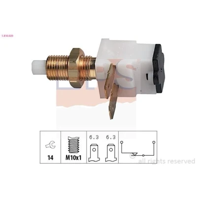 Billede af EPS 1.810.020 Bremselyskontakt mekanisk M10x1 Made in Italy OE Equivalent