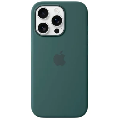 Billede af Apple Silikone Back Cover Grøn MagSafe iPhone 16 Pro Max
