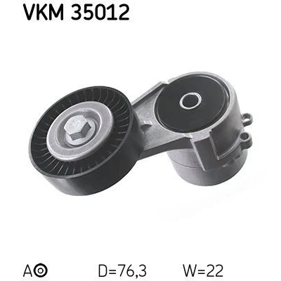 Billede af SKF VKM 35012 Strammehjul OPEL: Astra G CC, Caravan, Vectra C SAAB: 9 3 Stationcar, Sedan