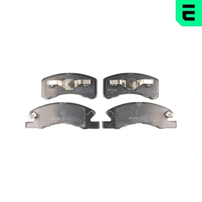 Billede af OPTIMAL BP 12524 Bremseklodser foraksel med akustisk advarsel for slid MITSUBISHI: Mirage / Space Star Hatchback, DAIHATSU: Cuore 6