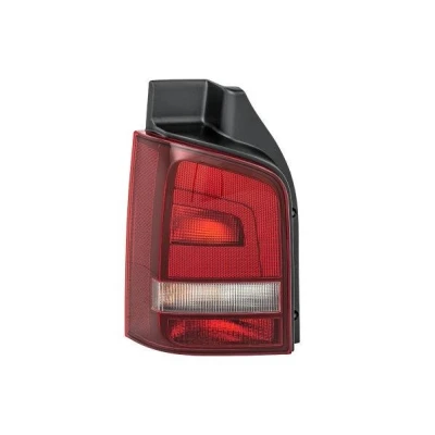 Billede af HELLA 2SK 010 318 091 Baglygter venstre P21/5W, P21W, PY21W, R10W 12 fortinnet, gennemsigtig, Rød med pærer pærefatning