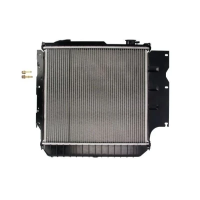 Billede af THERMOTEC D7Y038TT Radiator Kobber, plastik til køretøjer med/uden klimaanlæg 460 503 26 Manuelt/automatisk gear Loddet køleripper
