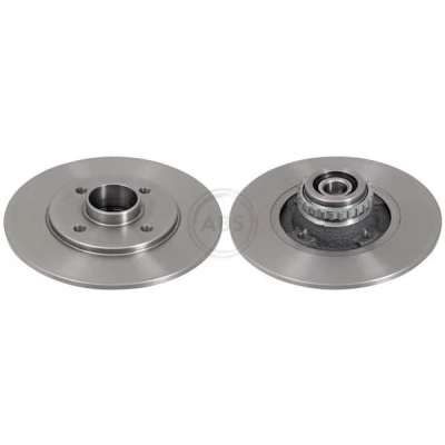 Billede af A.B.S. 16286C Bremseskiver 238 8 4 100 fuldstændigt coatet med ABS sensorring RENAULT: CLIO 2
