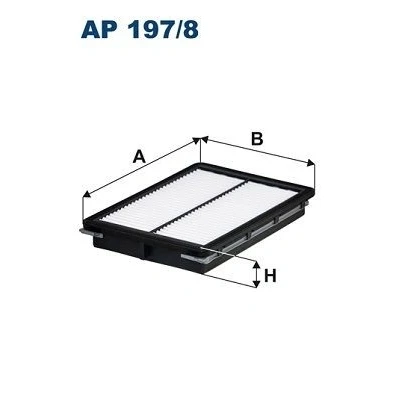 Billede af FILTRON AP 197/8 Luftfilter 39,5 199 278,5 Filterindsats KIA: Optima / K5 Sportswagon, HYUNDAI: Sonata VII
