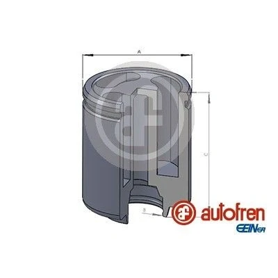 Billede af AUTOFREN SEINSA D025234 Stempel, bremsekaliper 52 bagaksel