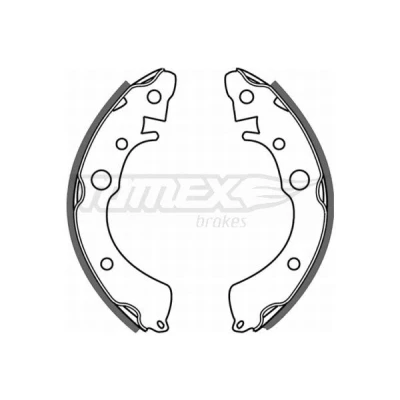 Billede af TOMEX brakes TX 21 35 Bremsebakker bagaksel 180 31 HONDA: CIVIC 6 Hatchback, CRX 3