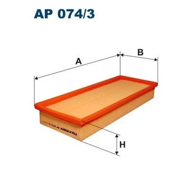 Billede af FILTRON AP 074/3 Luftfilter 48 143 338 Filterindsats FORD: MONDEO 3 Kombi, 3, Stufenheck
