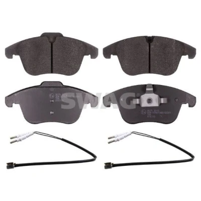 Billede af SWAG 15 11 6380 Bremseklodser foraksel med stempelklips, befæstelsesmateriale JAGUAR: XF Sportbrake, Sedan, S Type