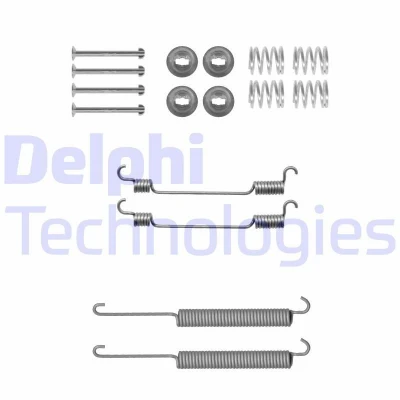 Billede af DELPHI LY1302 Tilbehørssæt, bremsebakker FORD: Transit Mk5 Bus, NISSAN: TERRANO 2