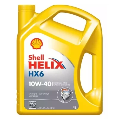 Billede af Motorolie SHELL HELIX HX6 10W40 4L