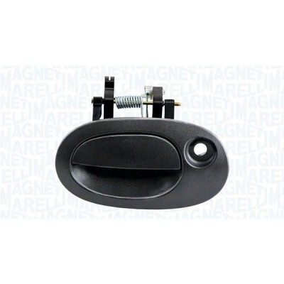 Billede af MAGNETI MARELLI 350105035000 Dørgreb bag uden nøgle sort ubelagt