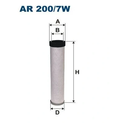 Billede af FILTRON AR 200/7W Sekundært luftfilter