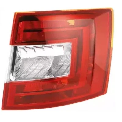 Billede af HELLA 2VP 354 818 021 Baglygter højre P21W, PY21W, W5W uden pærer lampeholder SKODA: Octavia 3 Combi