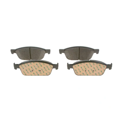 Billede af BOSCH 0 986 495 388 Bremseklodser Low Metallic med anti knirke plade, stempelklips FORD: FOCUS 3 Turnier, KUGA 2, 3, HYUNDAI: i10 II Sedan