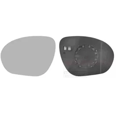 Billede af VAN WEZEL 3380837 Spejlglas venstre NISSAN: Juke