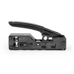 Billede af Crimp Tang CAT5 / CAT5e CAT6 CAT6a CAT7 RJ11 RJ12 RJ45 Klipper Plier Stripping ABS Stål Sort