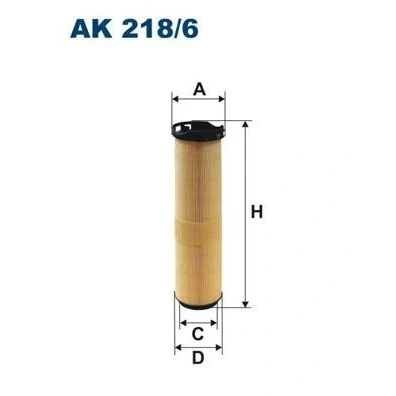 Billede af Luftfilter FILTRON AK 218/6